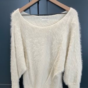 Cream anthropology sweater
